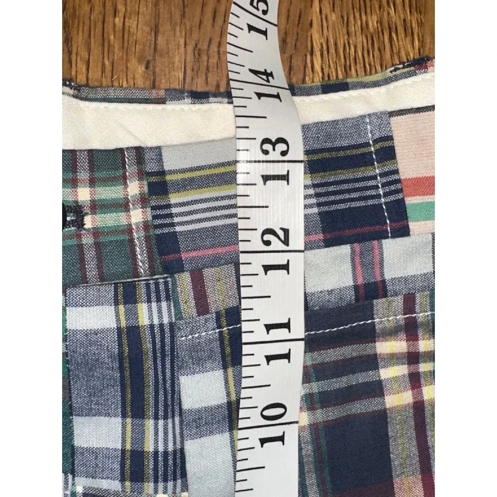 Jos. A. Bank Executive Windsor Patchwork Madras Plaid Cotton Pants 38R/33 New